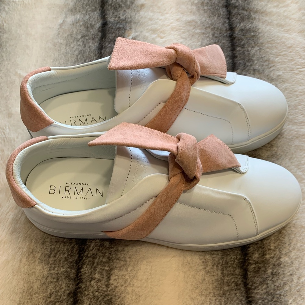 { Alexandre Birman } Clarita Sneaker Pink & White